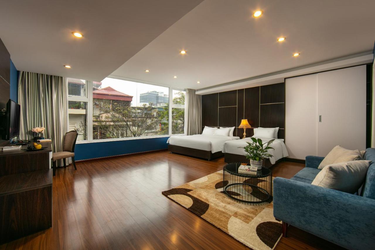 Hanoi 20 Hotel & Apartment Bagian luar foto